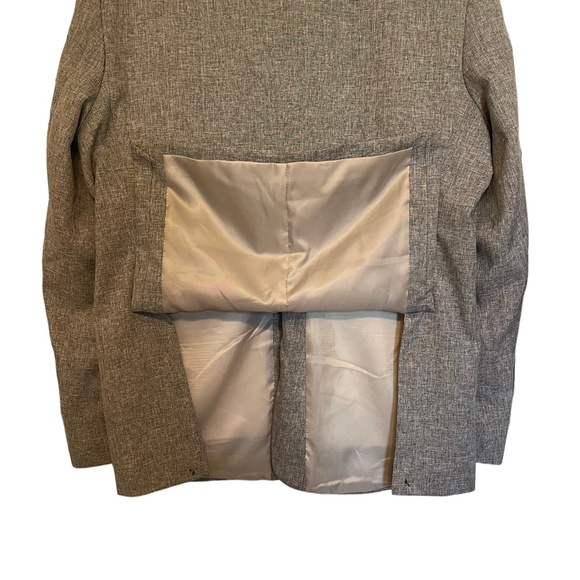 Coofandy Gray One Button Blazer Sports Coat Suit Jacket Size XL - Picture 3 of 6